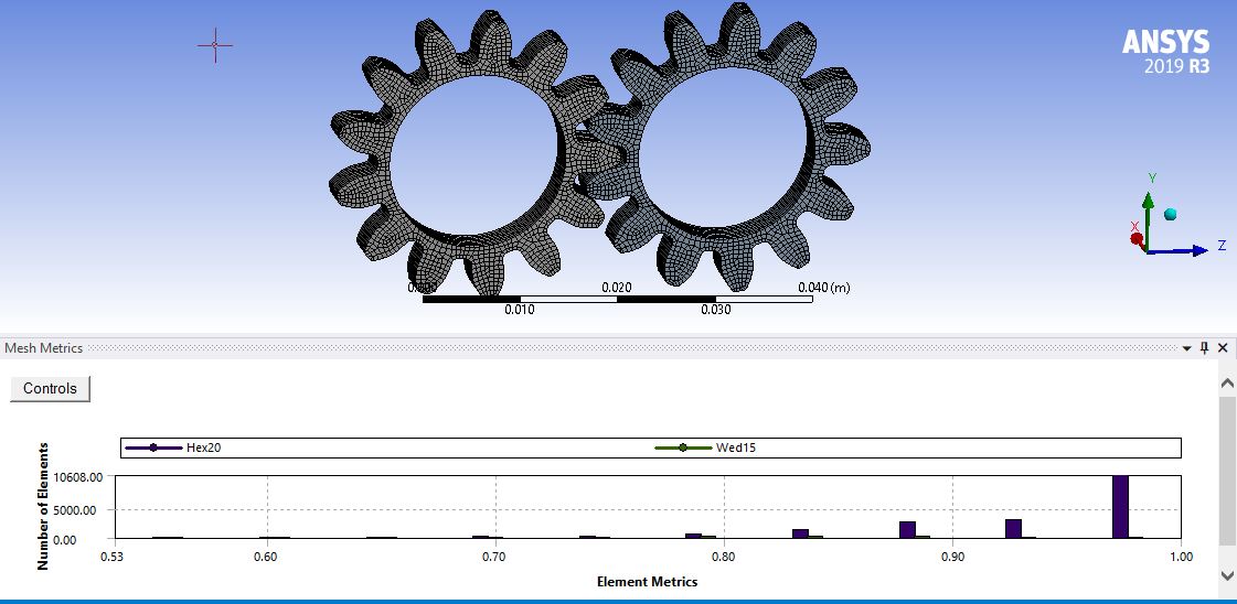 Spur Gear Analysis using Ansys structural Module SkillLync